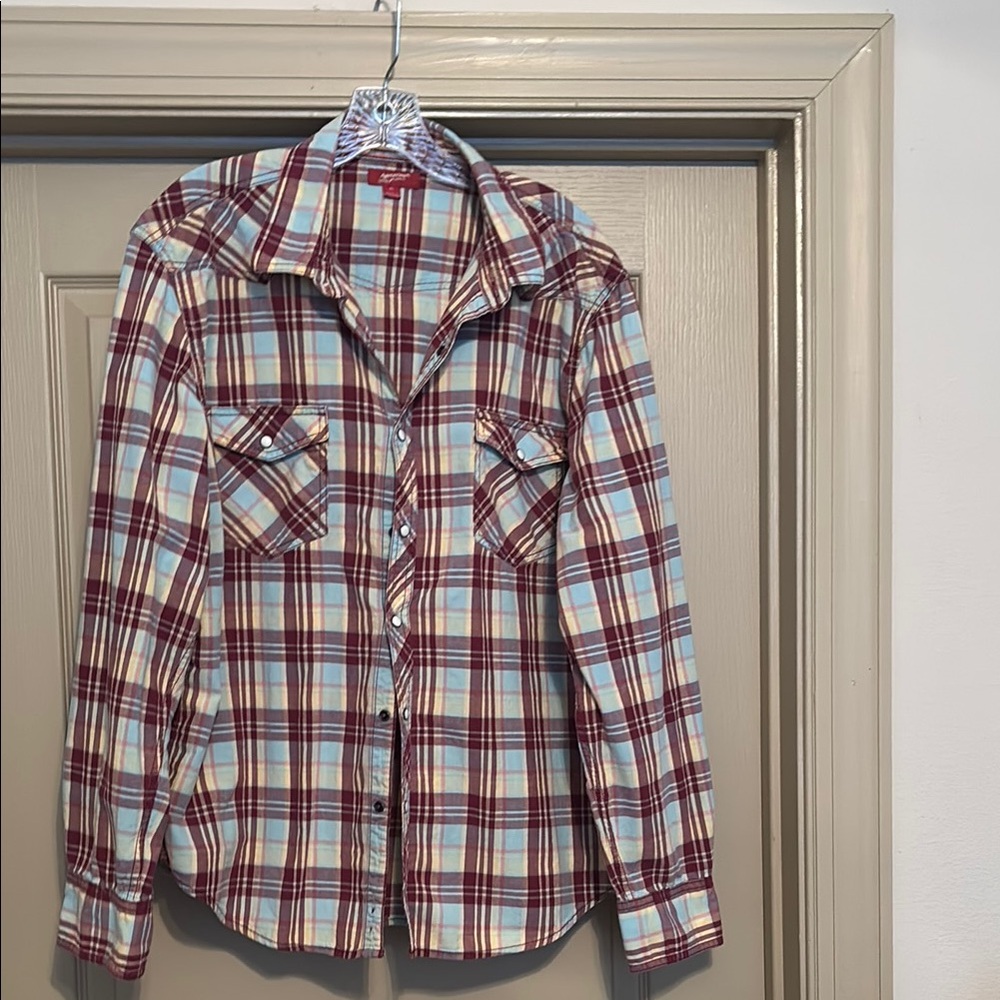 Arizona Jean Company Multicolor Plaid Shirt